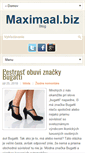 Mobile Screenshot of maximaal.biz